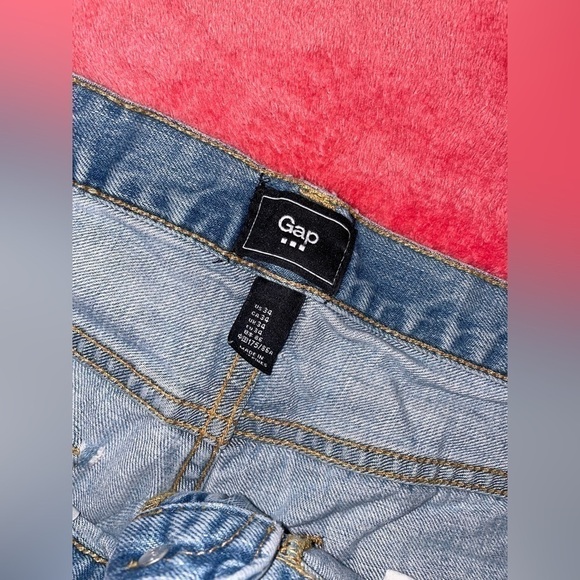 Y2K GAP Men’s size 34 Light Wash Jean Shorts grunge - Picture 4 of 12